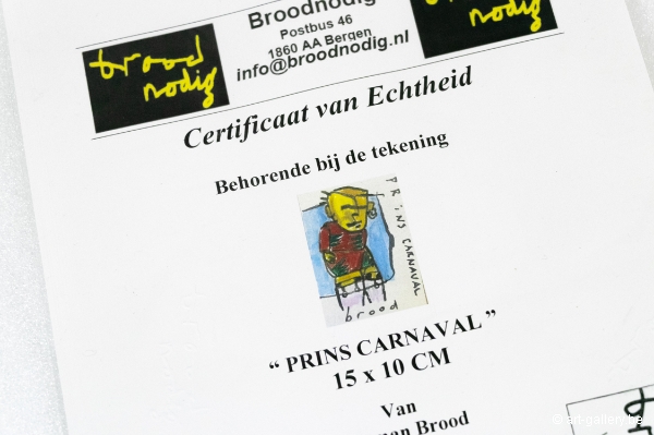 BROOD Herman - Prins carnaval